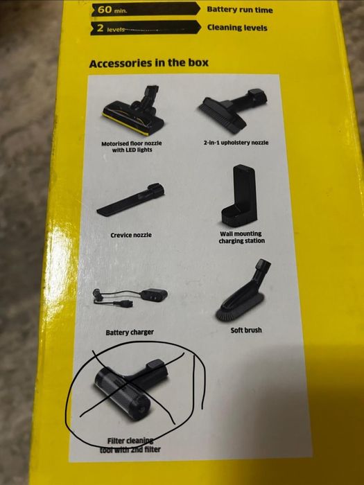 Пылесос фирмы Karcher vc7