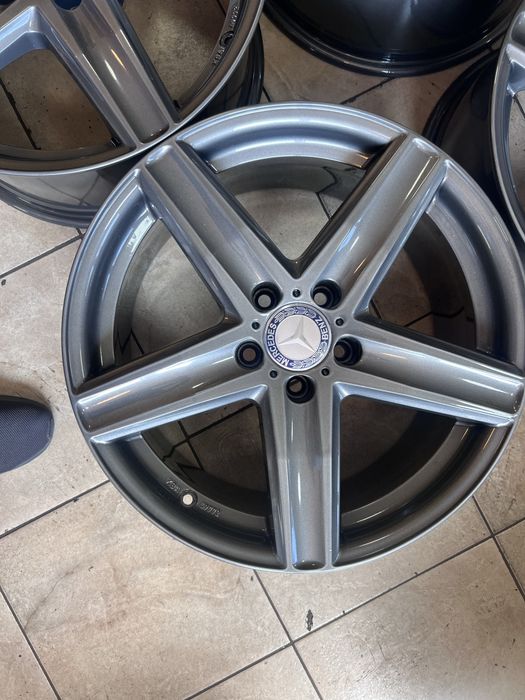 Jante 5x112 r18 - impecabile - ca noi - 2500 lei set