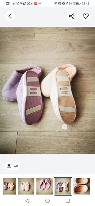 Papuci casa noi mărimea 34 și 35