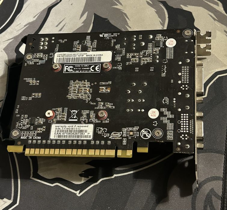 Видеокарта GTX650 2gb