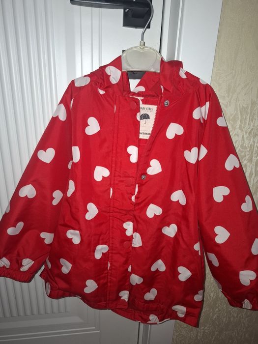 Курточка-плащ для девочки