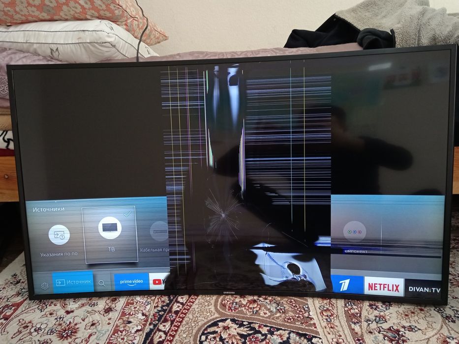 Samsung телевизор на запчасти 49