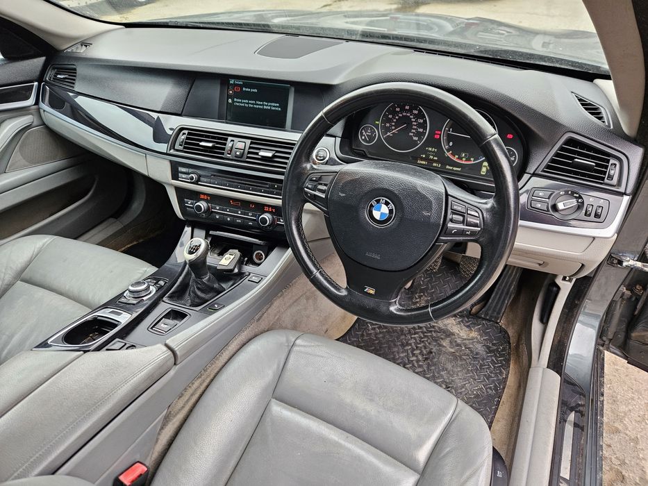 Interior piele gri incalzit bmw f10
