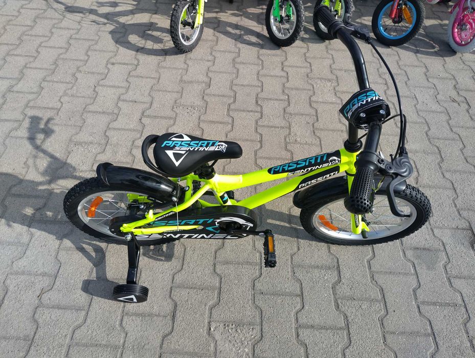 PASSATI Алуминиев велосипед 16" SENTINEL жълт