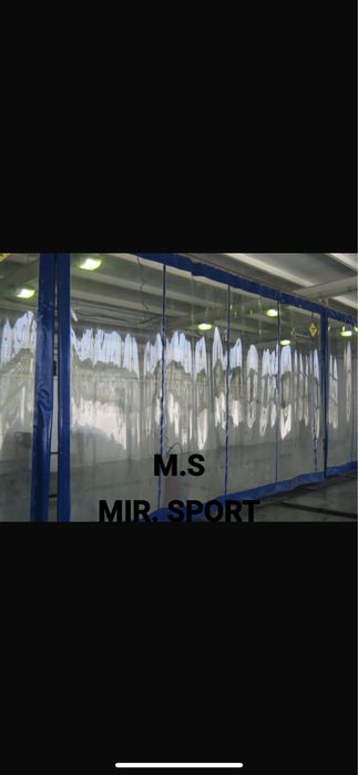 Спорт тент шторы для автомойки