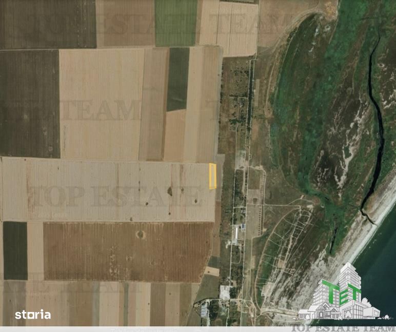 Teren extravilan 5000 mp Corbu, cu deschidere pe 3 laturi