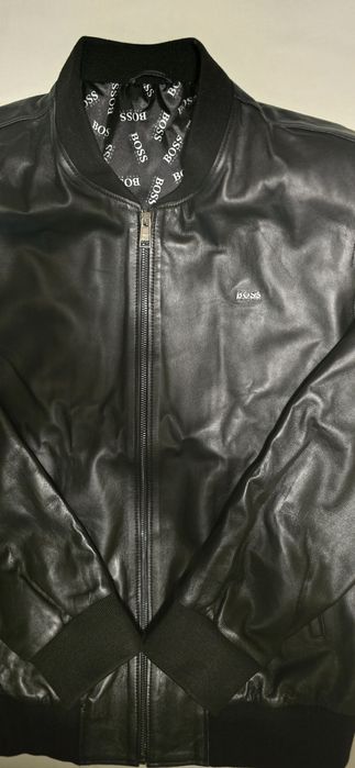 BOSS-Мъжко Кожено Яке.