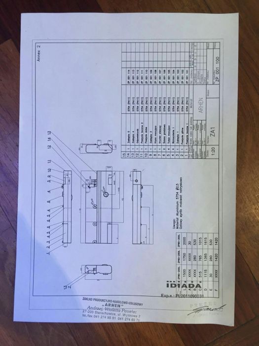 Rezervor combustibil, motorina, 260 litri