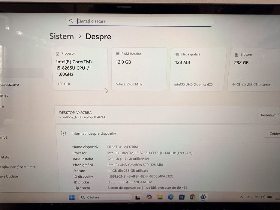 Asus Vivobook Flip 14 i5 / 12 Gb Ram/ Display touch 360
