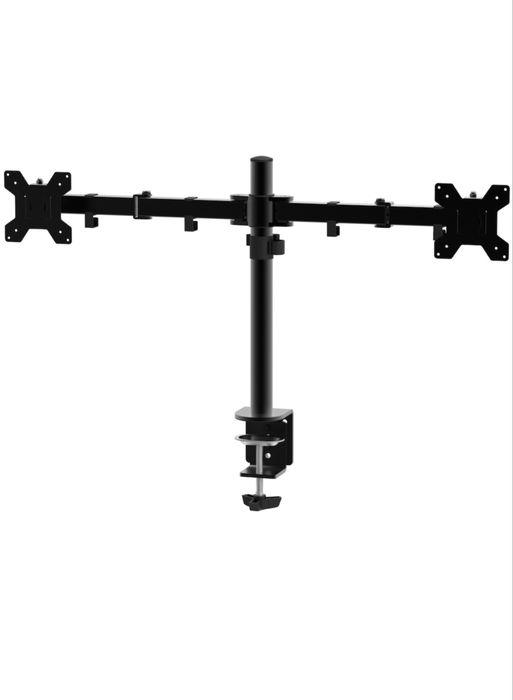 Suport birou 2 monitoare Serioux MM1903A, 10”-27”, Negru