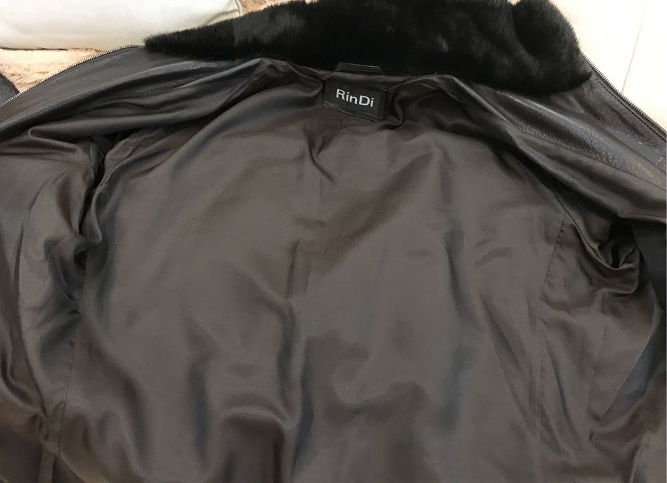 Мужский полушубок из нерпы