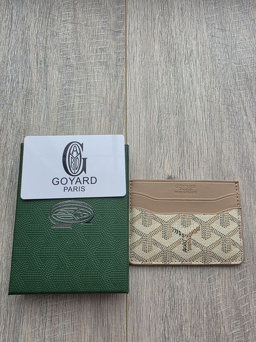 Cardholder Goyard - Crem - Nou