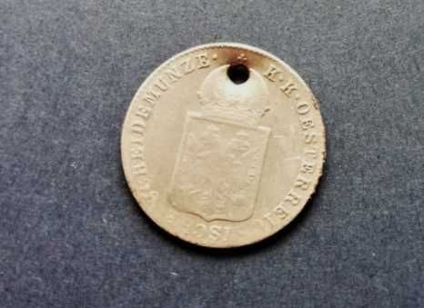 Стар  kreuzer  сребърен  - 1848 г