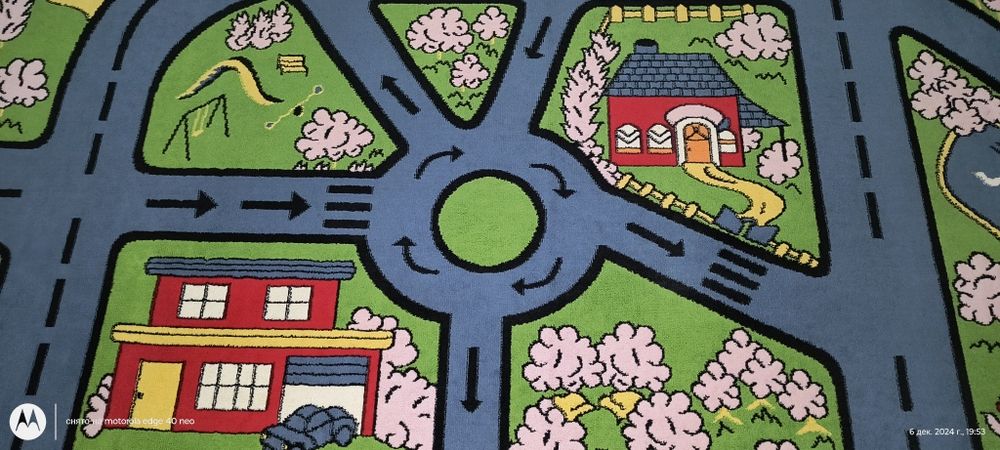 Ковер детским дорога