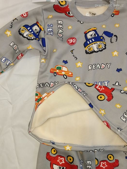 Тёплый костюм для мальчика