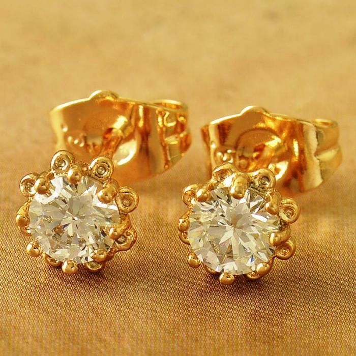 позлатени дамски детски обеци женски обеци обици бижу бижута