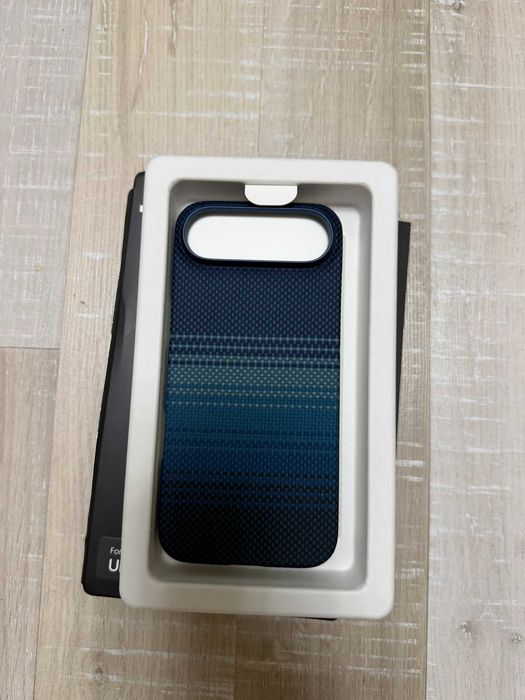 Калъф Pitaka iPhone 17 air Син Aramid