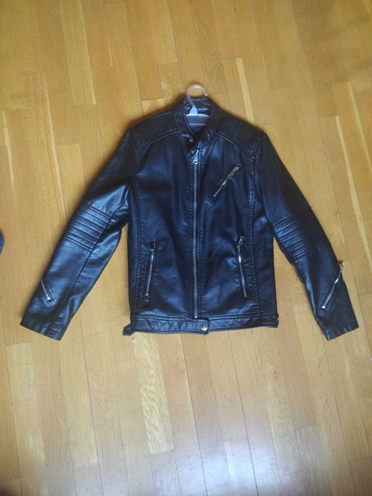 Детско кожено яке 12 год.