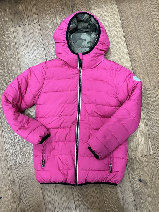 Geaca iarna Superdry cu 2 fețe.