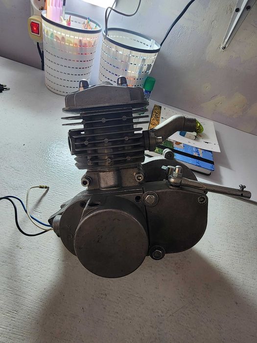 Веломотор ф80 двух тактный