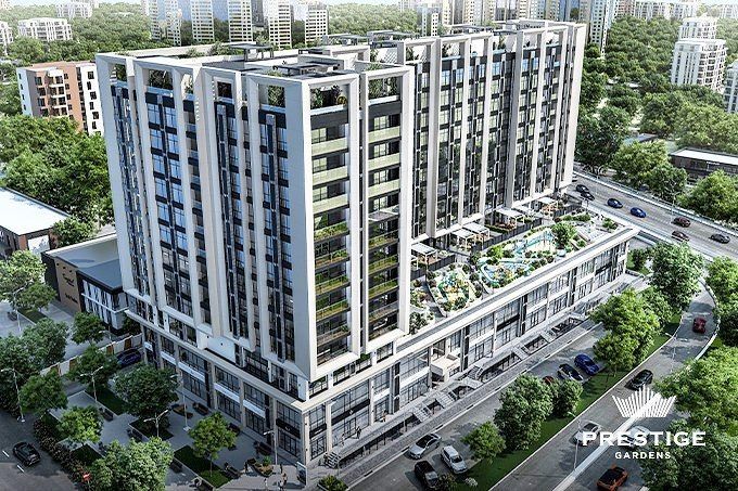 Ж/К PRESTIGE GARDEN 3х комн/11/13, 89м² Раздельный