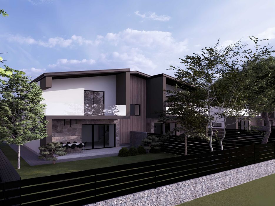 Casa moderna tip duplex