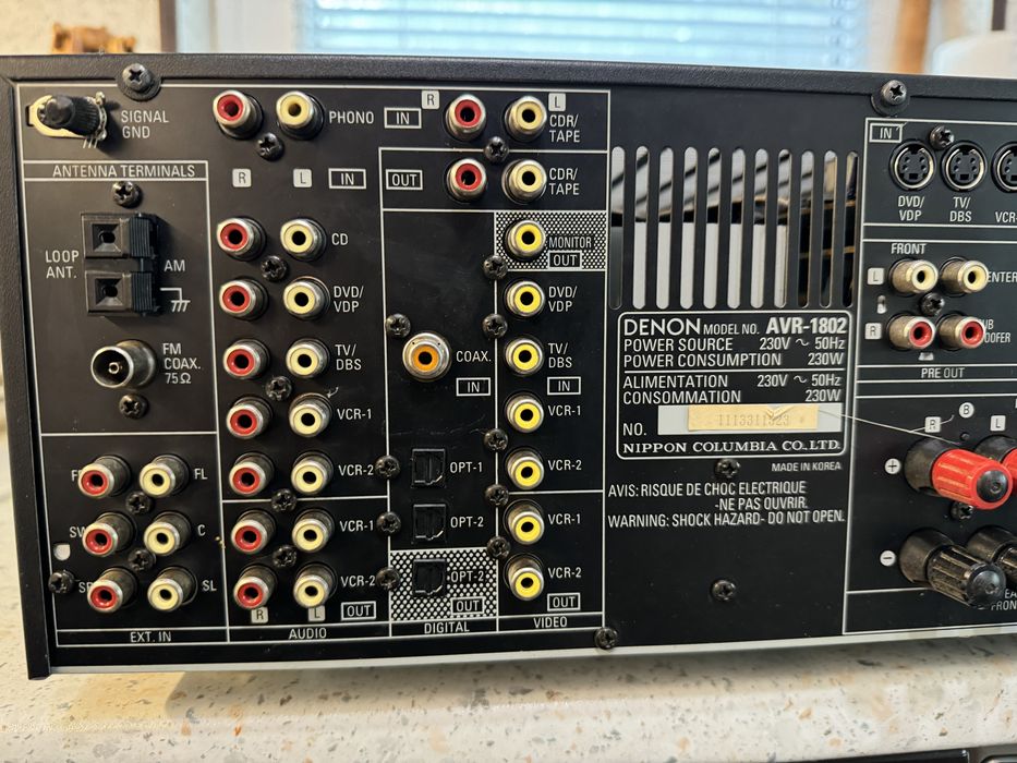Denon AVR-1802 resiver