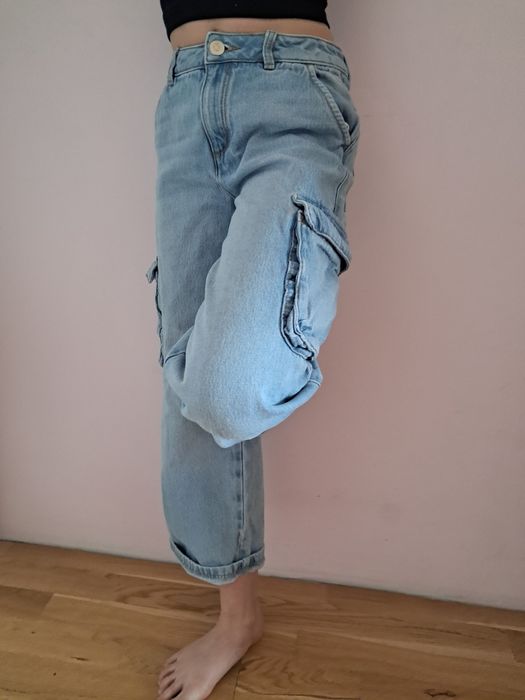 Дънки за момиче 134/140см, 9-10г