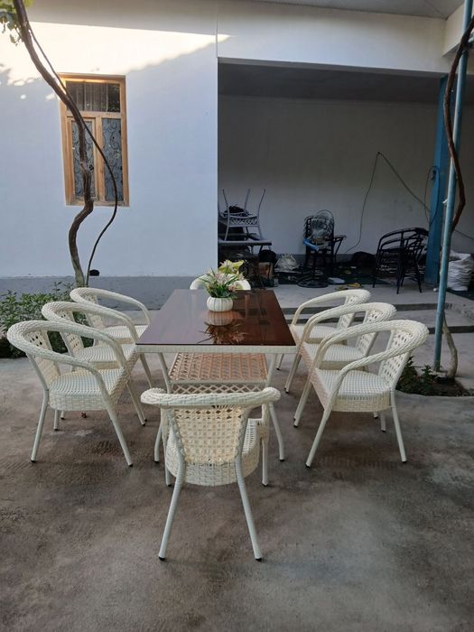 Ratan stol stullar sifatli hamma rangidan hamma turidan qiberamiz