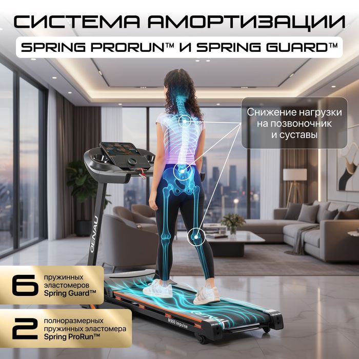 Беговая дорожка GENAU Impulse M900