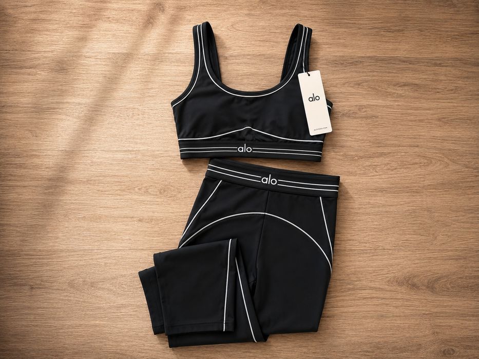 Set - Alo Yoga - damă - S - negru