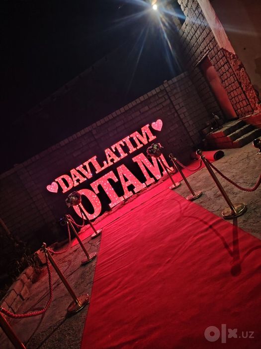 Har hil turdagi decoratsa yozuvlarimiz, skidkada 500 ming so'm