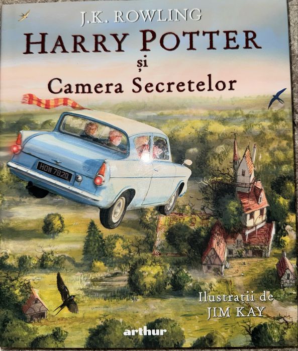 Harry Potter si camera secretelor - J. K. Rowling - ilustrată