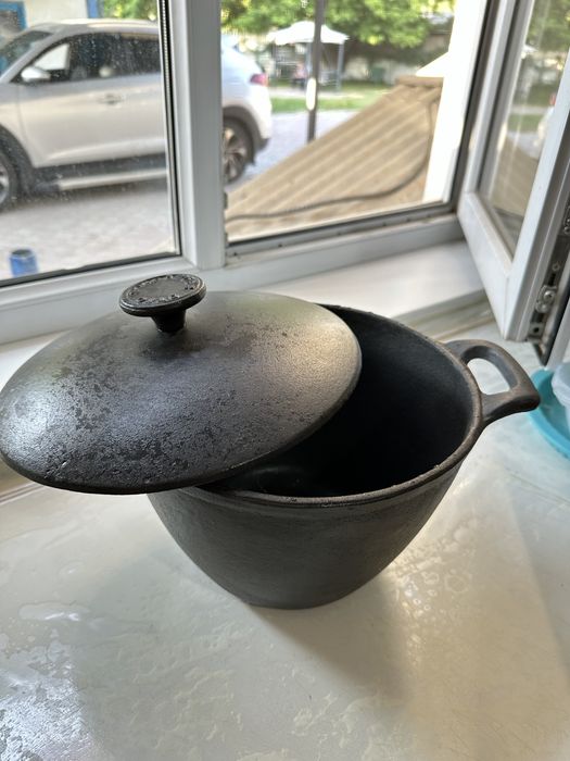 Казан чугунный на литров