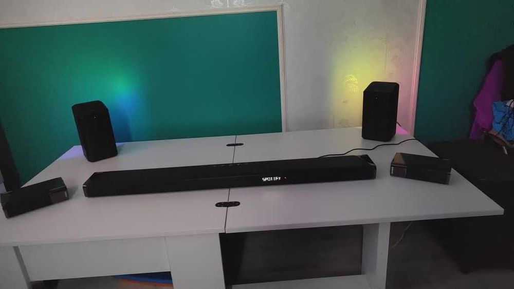 Sistem Home Cinema Premium Philips Fidelio B97 + 2 Sateliți FS1 (Dolby Atmos, Stare Impecabilă)