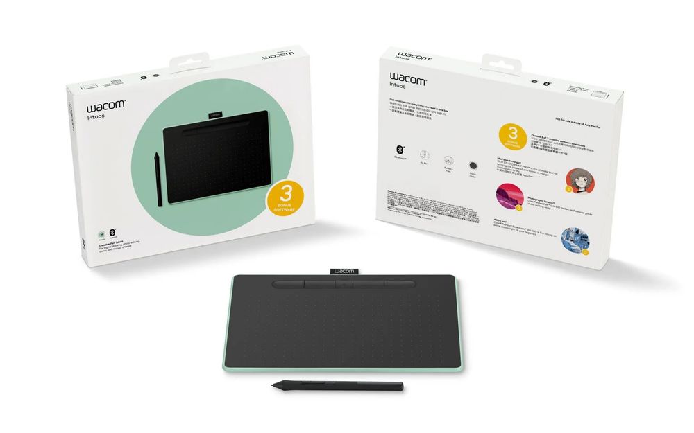 Графический планшет Wacom Intuos bluetooth medium