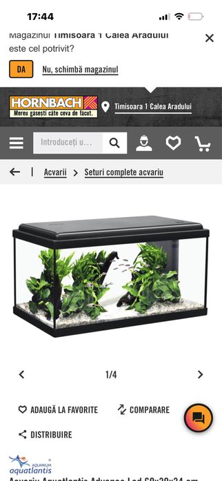 Acvariu pesti Hormbach