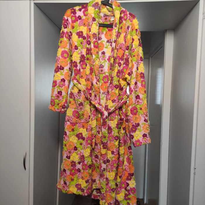 Шарен халат за баня - размер L