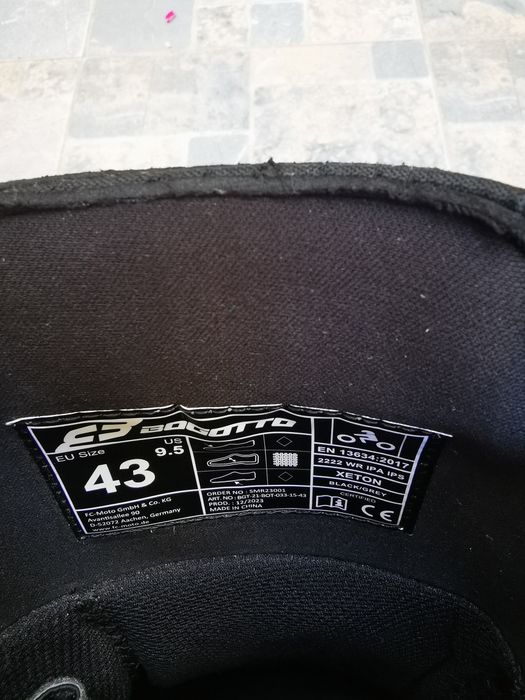 Cizme moto adventure impermeabile nr 43