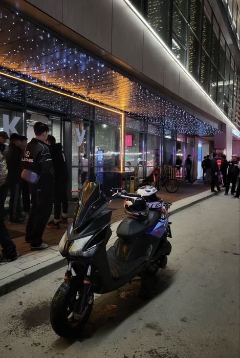 Самурай мопед