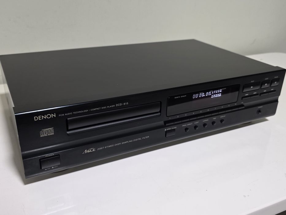 CD Плейър Denon DCD-615 – Легендарен Burr-Brown Звук (Коаксиален изход)