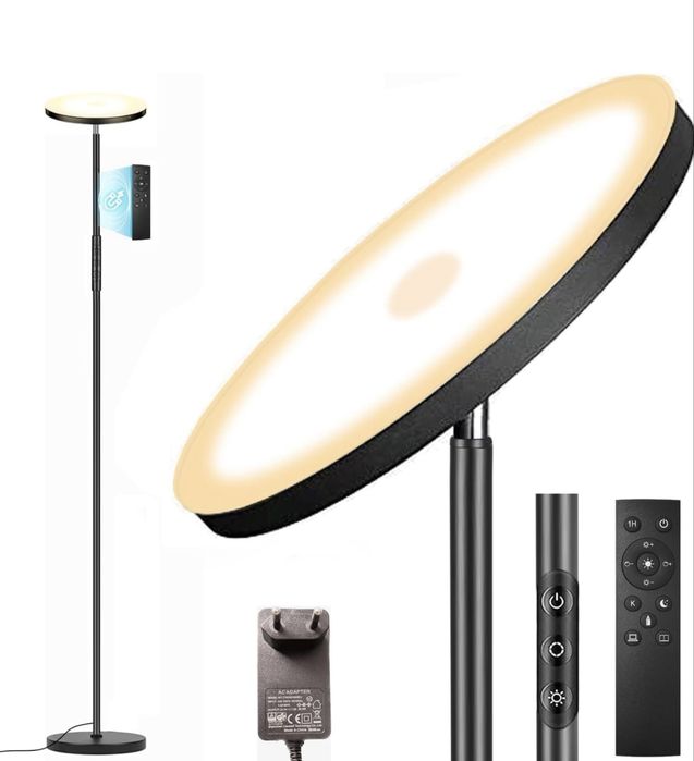 Модерна супер ярка подова лампа