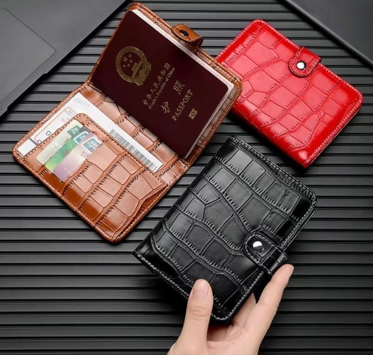 Обложка на паспорта из натуральный кожа