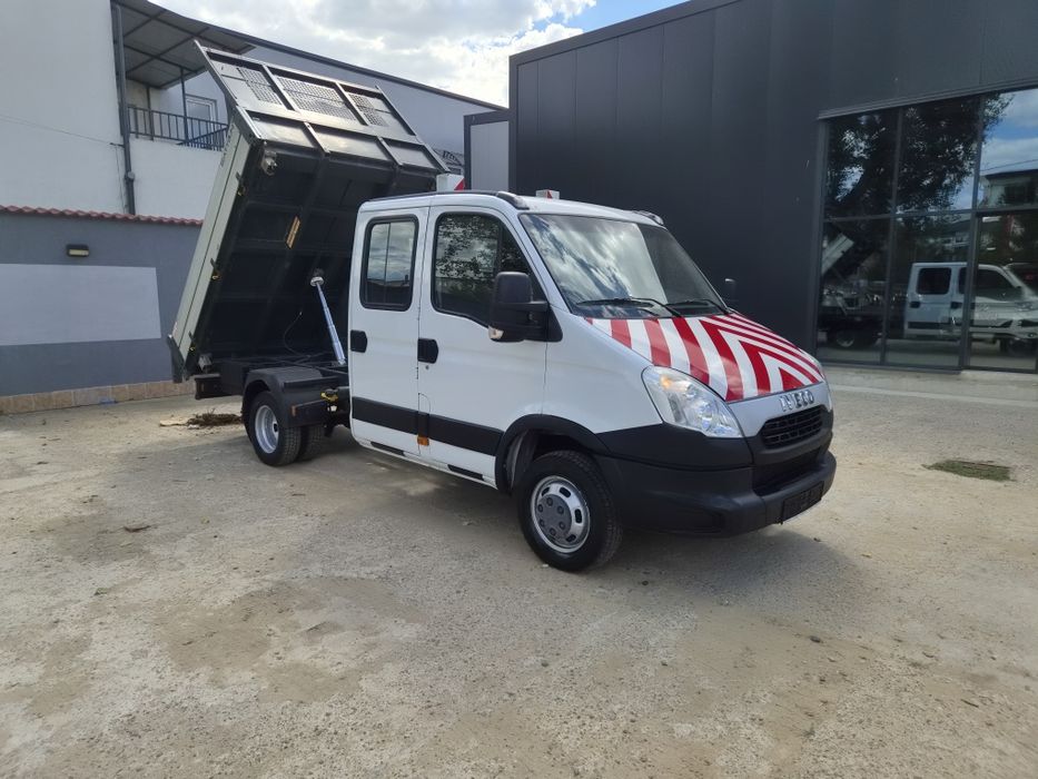 Iveco daily basculabil 100mii km 35c13 ,35c15,doka ,6 locuri