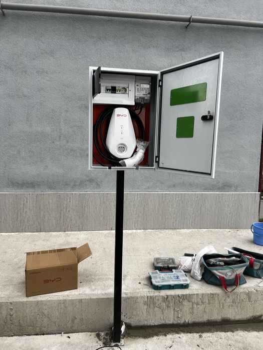 Монтаж, установка и обслуживание зарядные станции для электромобилей