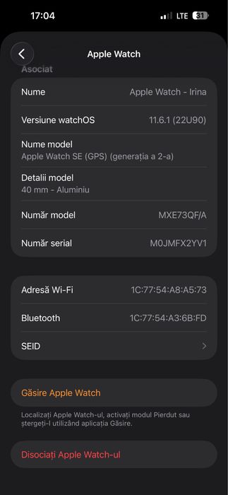 Apple Watch SE2 40 MM