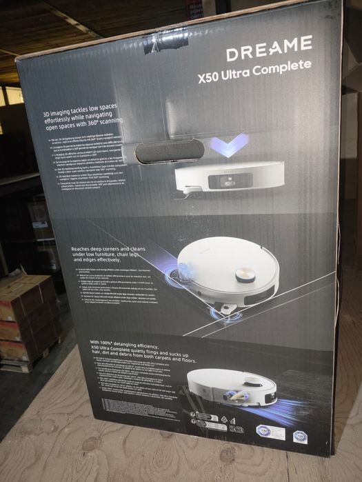 Dreame X50 Ultra Complete Black (RU) Global!! Новые робот пылесосы!