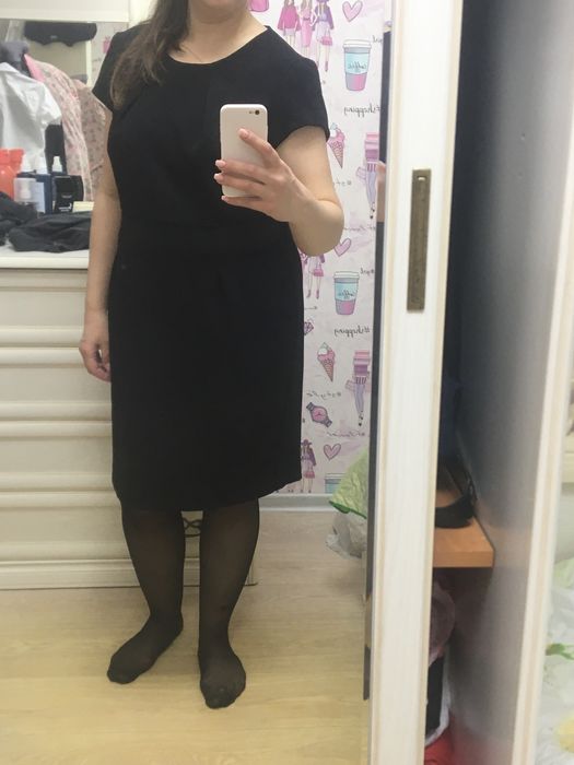 Платье черное классное !