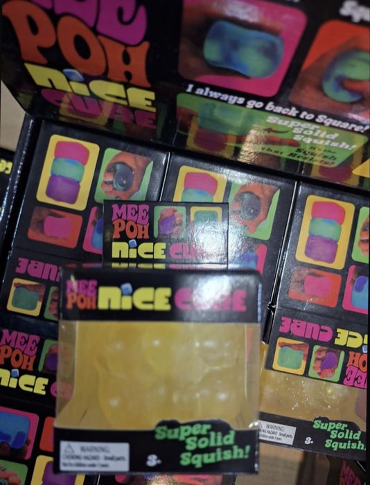 Ледено кубче Nee Doh скуиши/squishy nice cube