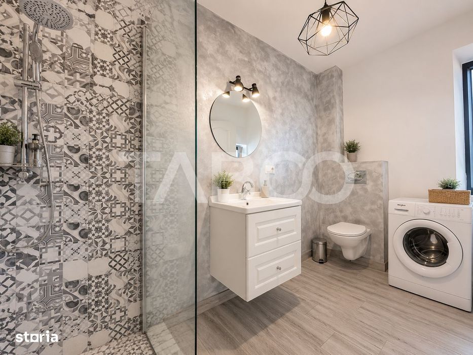 Casa spatioasa de inchiriat 5 camere 2 bai 2 locuri parcare Selimbar